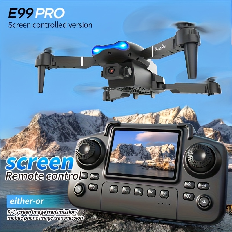 Drone Gimbal Brushless - E99 PRO MAX – składany dron
