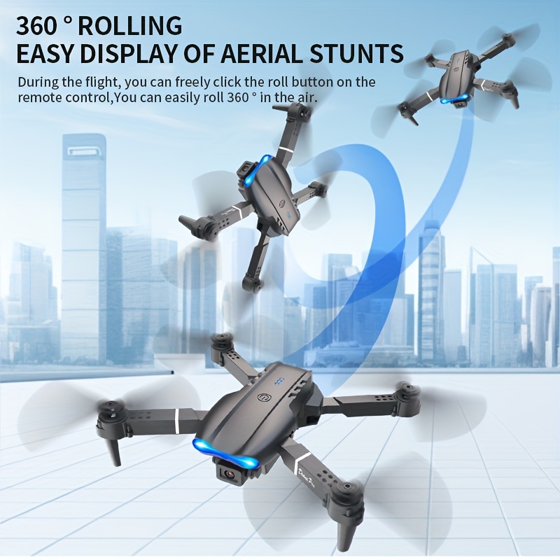 E99 PRO MAX – składany dron z  – Drone Gimbal Brushless recenzja i cena